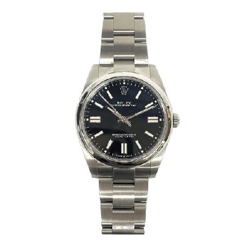 Rolex Oyster Perpetual 124300 Bright Black Dial Jan 2024